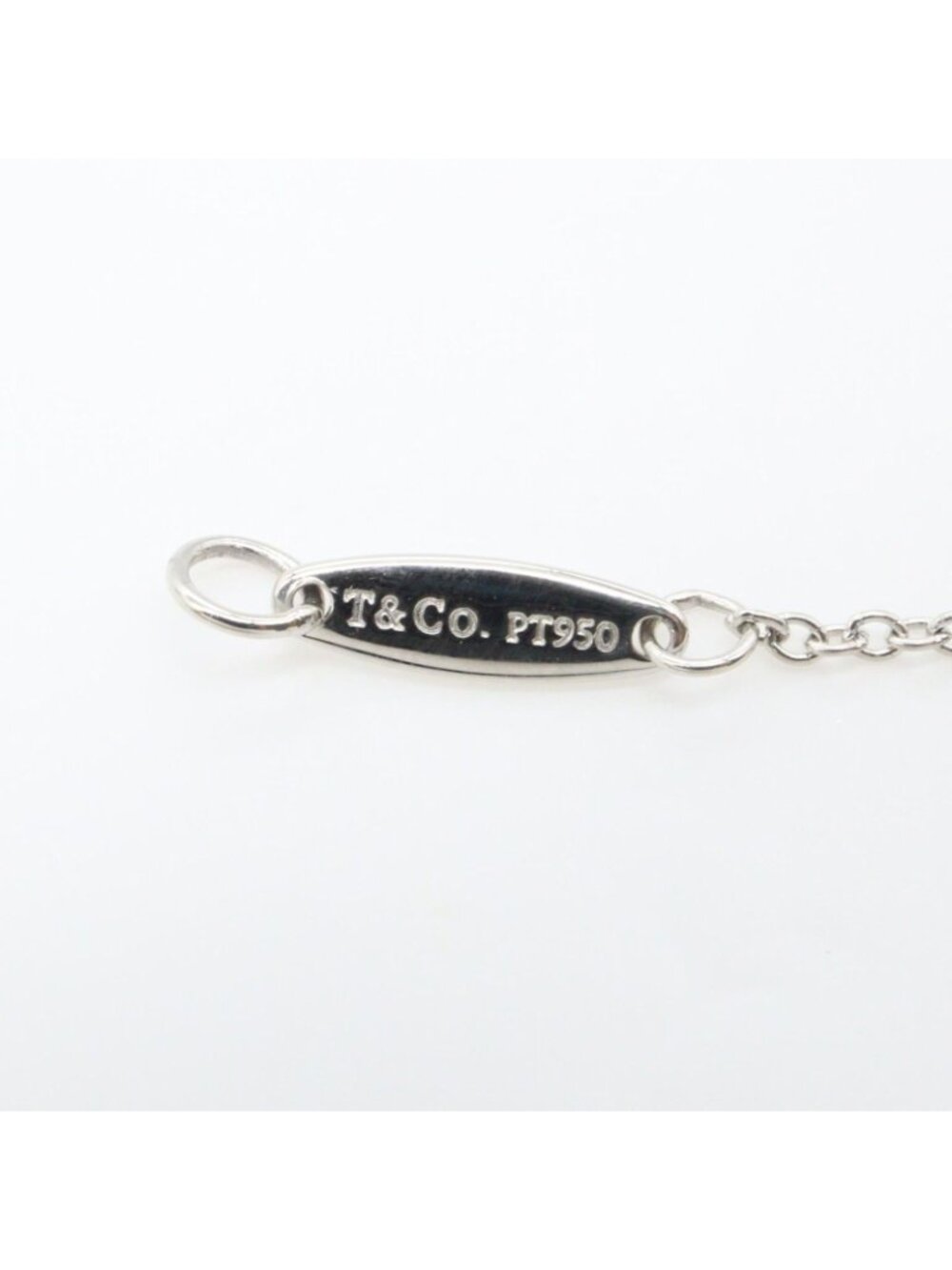 ★SOLD★ Tiffany & Co Bracelet by the Yard 17 cm Platinum Diamond - Picture 4 of 6
